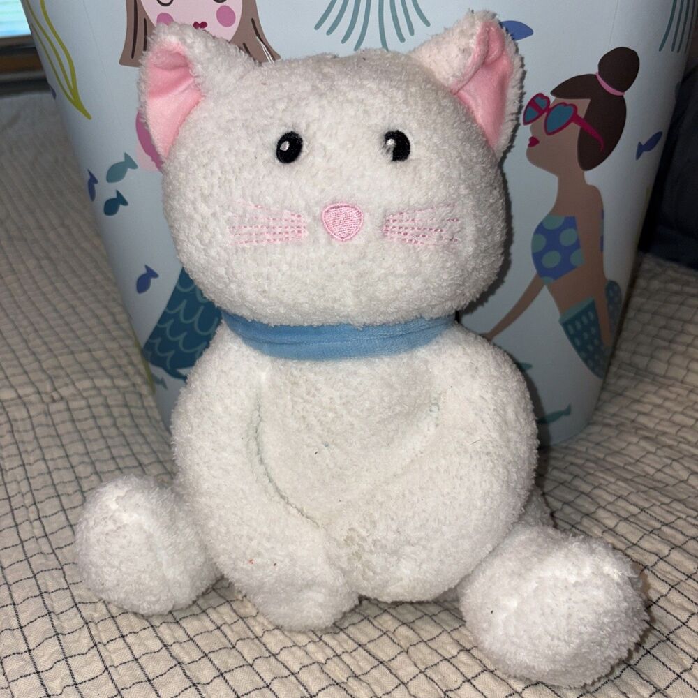 ❤️ Aroma home hot hugs White Cat With Scent Pack Included. Microwaveable